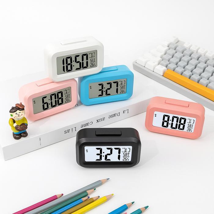 ykP DIGITAL Jam Weker Digital Jam Meja SMART ALARM CLOCK