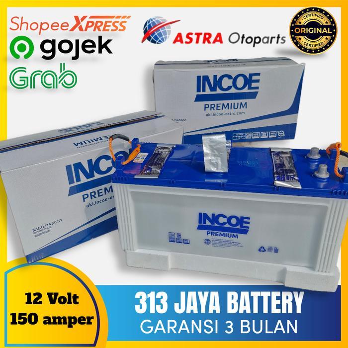 AKI INCOE PREMIUM N150 / 145G51 ( 150 amper ) Aki basah