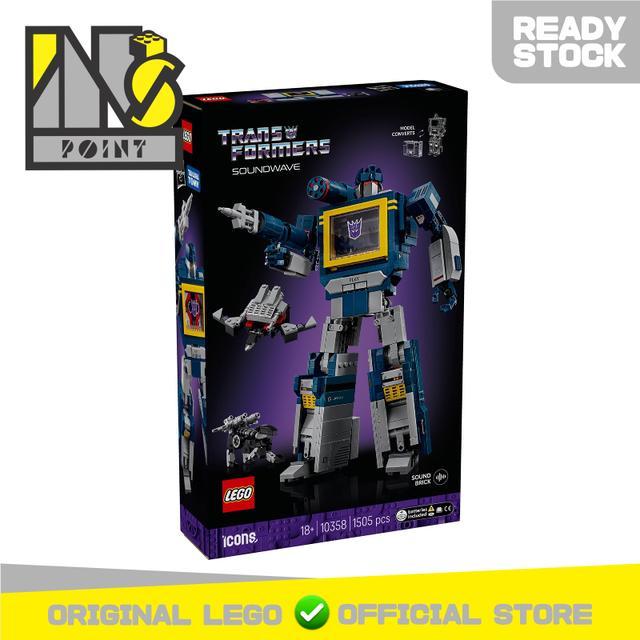 LEGO 10358 - Icons - Soundwave