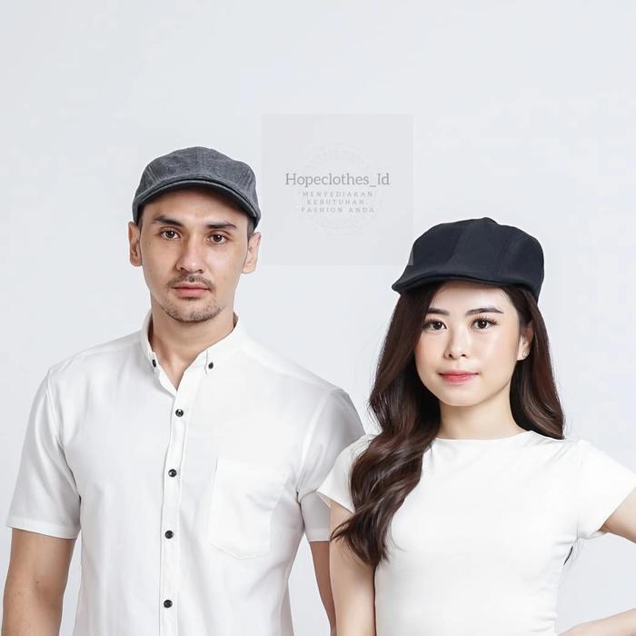 Topi Pet Topi Patino Topi Pelukis Topi Pria Topi Flat Terbaru 