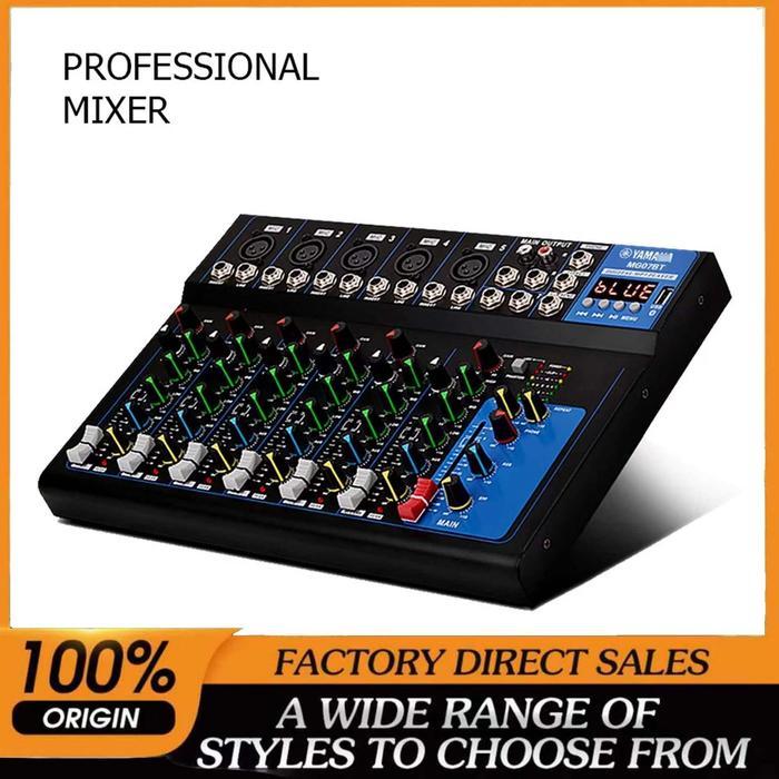 Mixer F7 Channel Usb Mixer Bluetooth Connection Morefand Amplifier