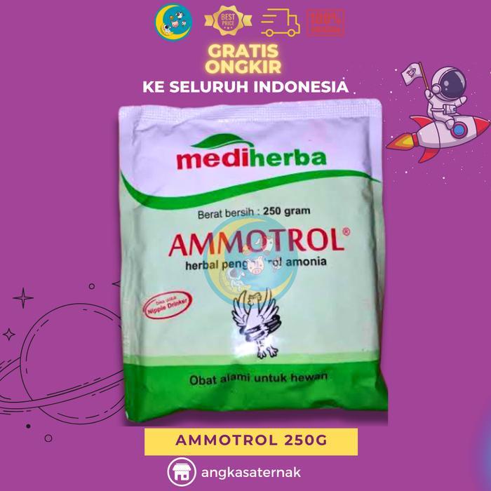 Ready AMMOTROL 250 GRAM Untuk Masalah Bau Pada Unggas Ayam