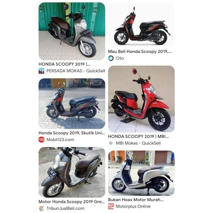 segitiga/T Honda Scoopy donat ring 12 original copotan. ii