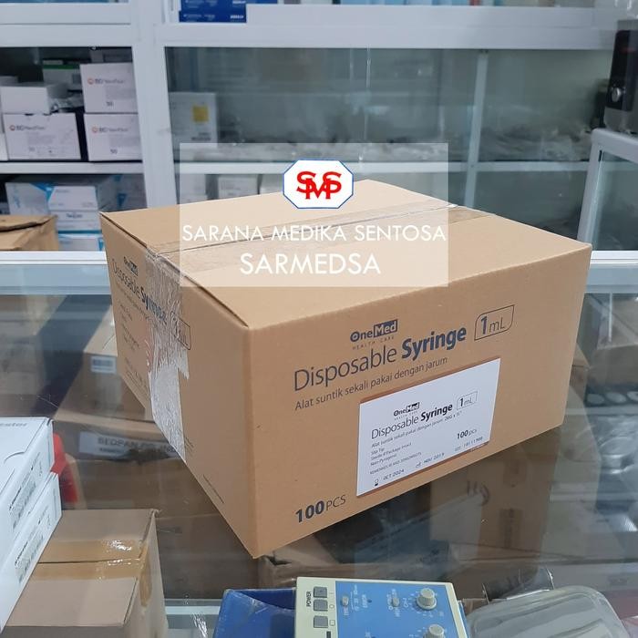 New Spuit 1cc Onemed / Jarum Suntik 1ml Onemed