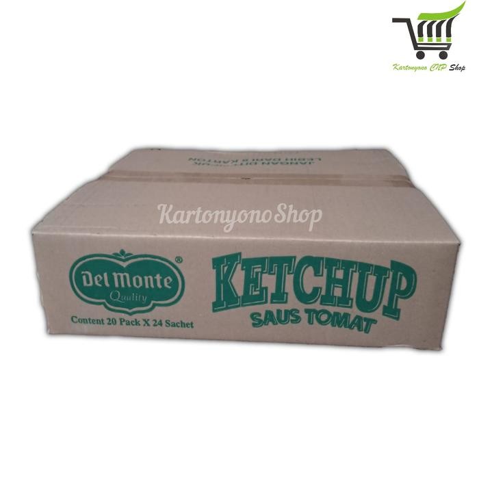 

Sauce Saus Saos Tomat Delmonte Ketchup Kemasan Sachet Per Dus isi 20pk best seller