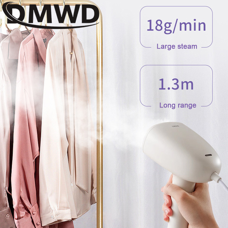 DMWD Professional Hand Garment Steamer Portable Handheld Electric Steam Iron For Clothes Mini Vertic