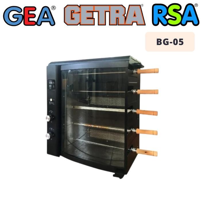 Ready GETRA BG-05 Mesin Panggang Ayam Sistem Putar Gas Rotisseries ORIGINAL