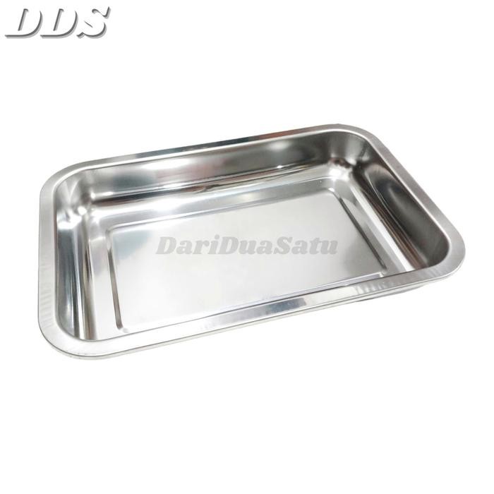 (Good) Nampan Baki Stainless 40 x 30 cm
