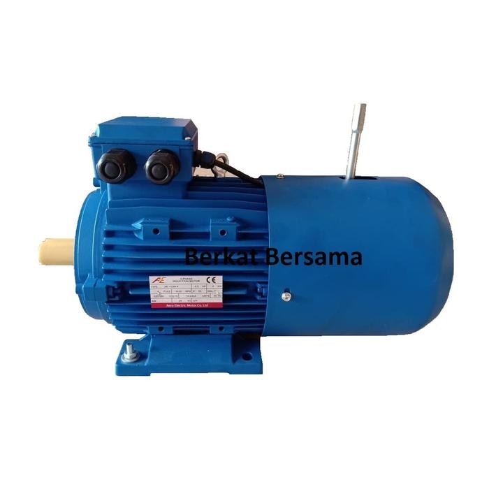 Aero Brake Motor 6Pole 5.5Hp (4Kw) B3