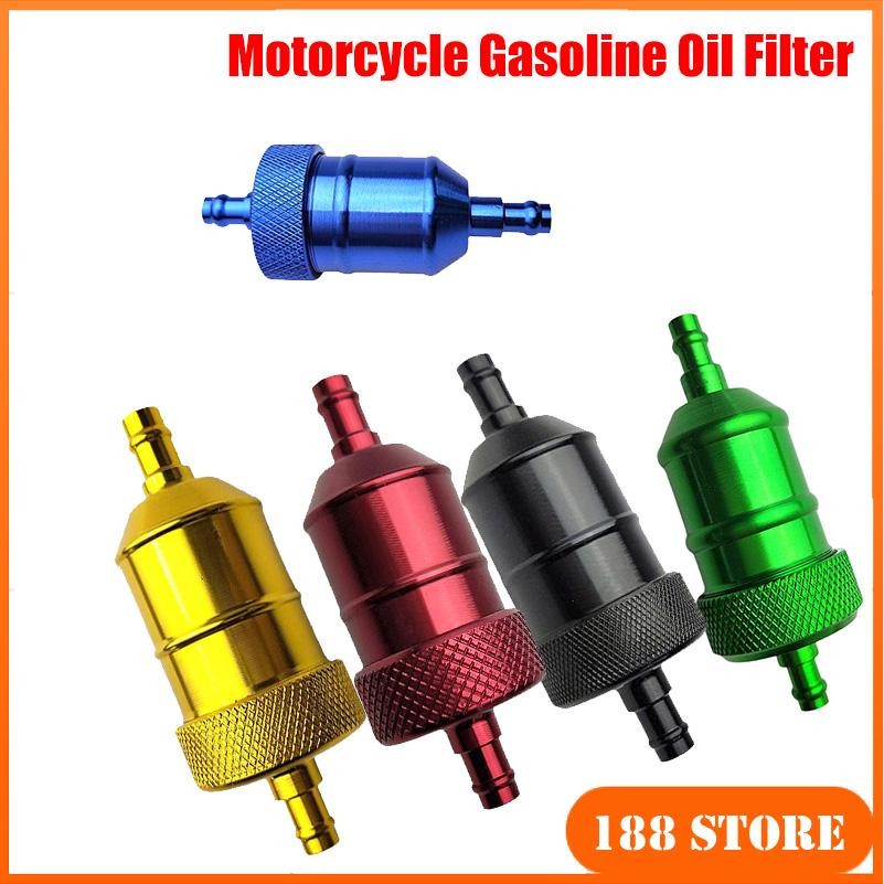 ATV motorcycle gasoline filter CNC aluminum alloy filter modified filter element oil cup color unive