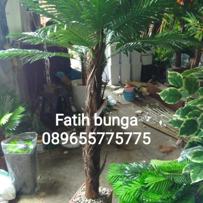 POHON PALEM/POHON KURMA/POHON HIAS/POHON ARTIFICIAL/BUNGA PLASTIK
