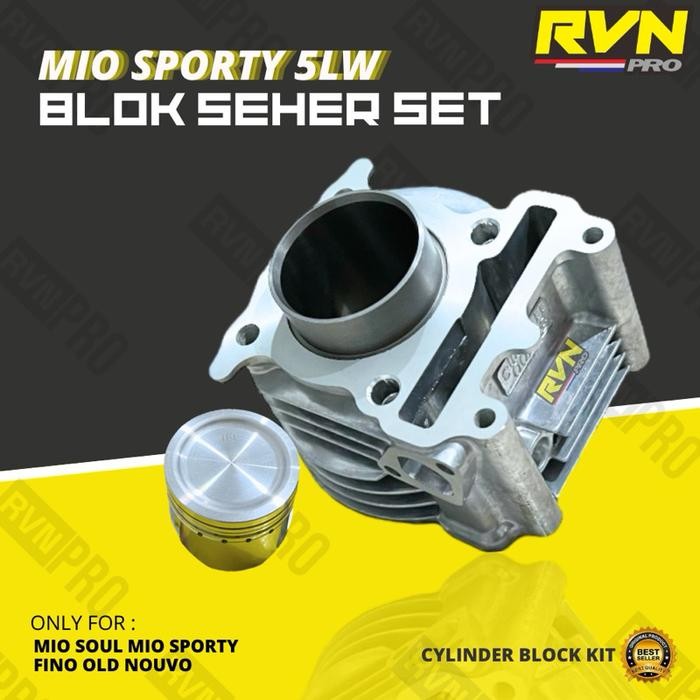 (Stok Terbatas) Block Seher Boring Blok Seher Mio Sporty Mio Soul Mio Lama Nouvo Original Rvn Plus