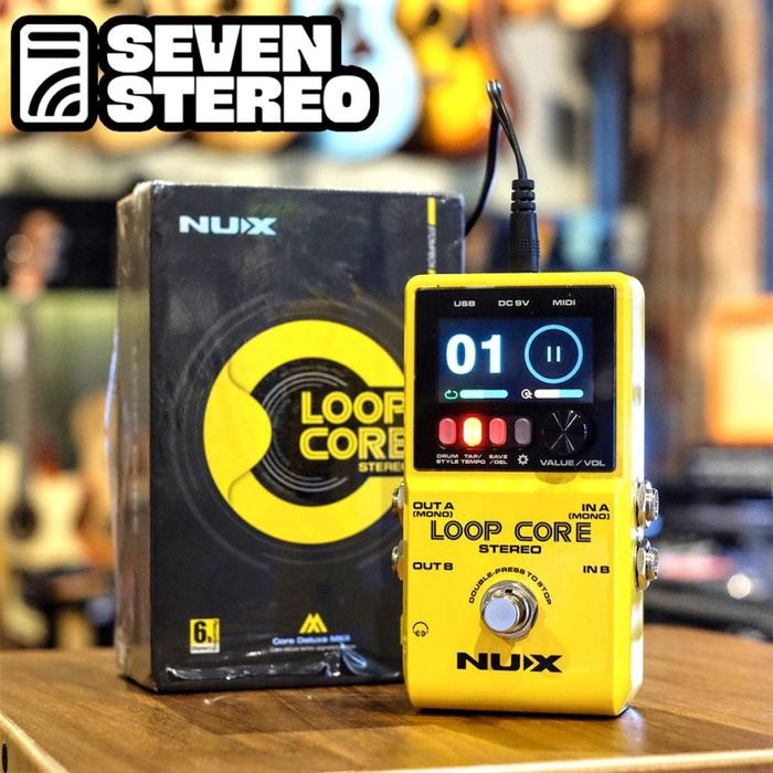 Terlaris Nux Loop Core Stereo - Looper Pedal SALE