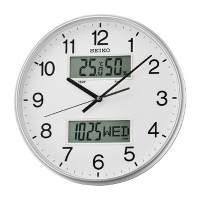 Jam Dinding Seiko Wall Clock Clocks QXL013 QXL 013 QXL013S 013S S