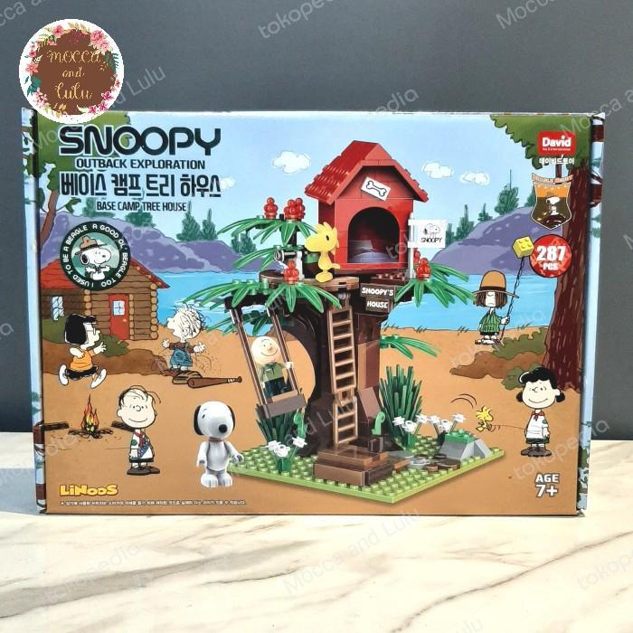 SALE BRICK SNOOPY OUTBACK EXPLORATION BASE CAMP TREE HOUSE / BLOCK SNOOPY