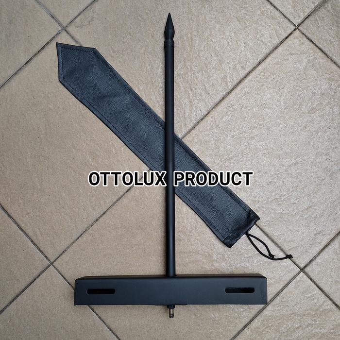 Tongkat Komando. Tiang Bendera. Dasi Mobil. Model Pejabat.