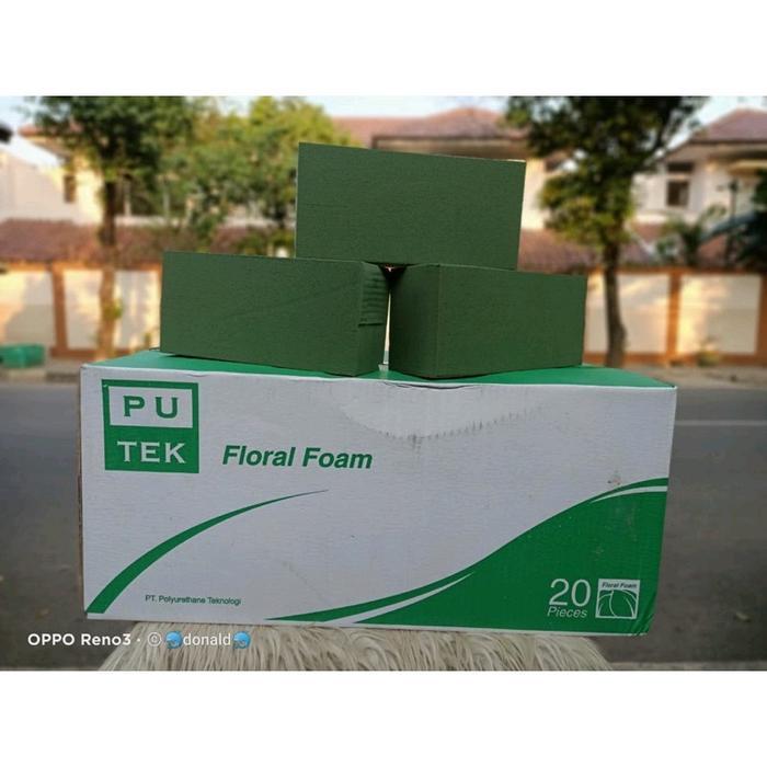 oasis basah putek 547 busa bunga basah oasis basah busabungaasli