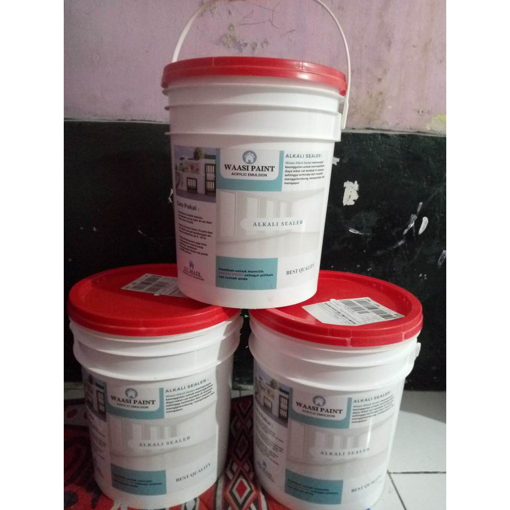 [ anti rembes ,lembab dan jamuran ] cat tembok dasar alkali sealer 20 Kg