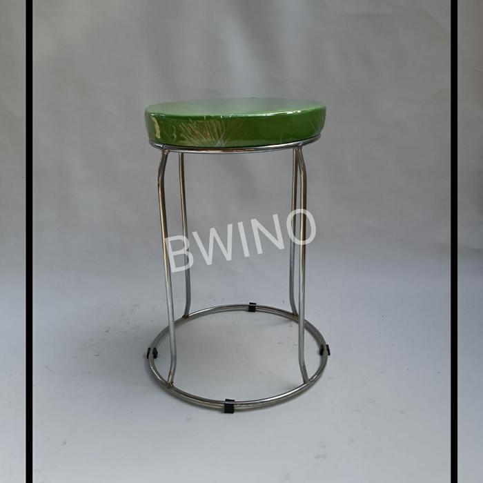 Kursi Baso_Kursi Oreo_Kursi Besi Bulat_Kursi Santai Croum Bulat Original