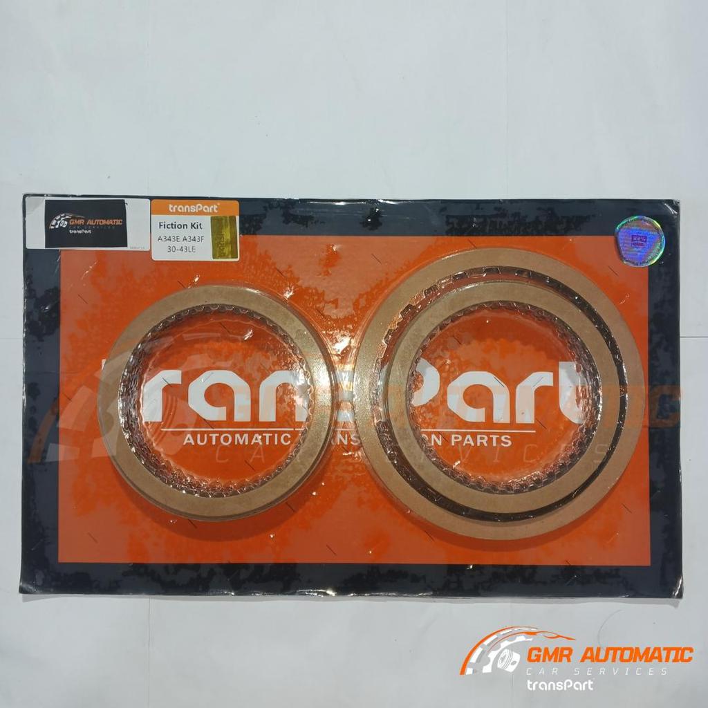 KAMPAS KOPLING FRICTION KIT SET MATIC FORTUNER INNOVA DIESEL HILUX PRADO MESIN AISIN A343 TRANSPART
