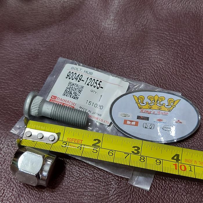 Baru Baut Roda + Mur Roda Avanza - Xenia 1 Buah Ori Berkualitas