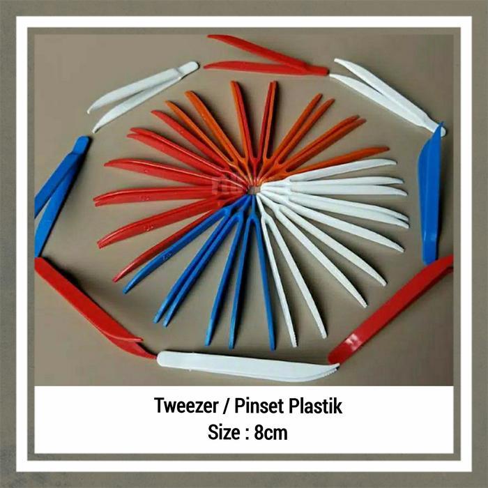 Tweezer Plastik Pinset Mainan Edukasi Montessori Anak Capitan