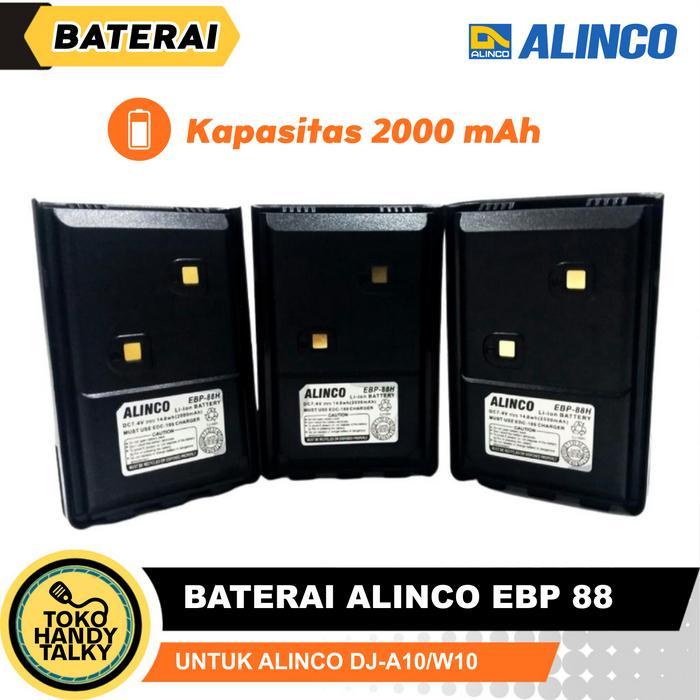 BATERAI ALINCO EBP 88 BATTERY ALINCO DJ-A10/W10 NEW Walkie Talkie Ht
