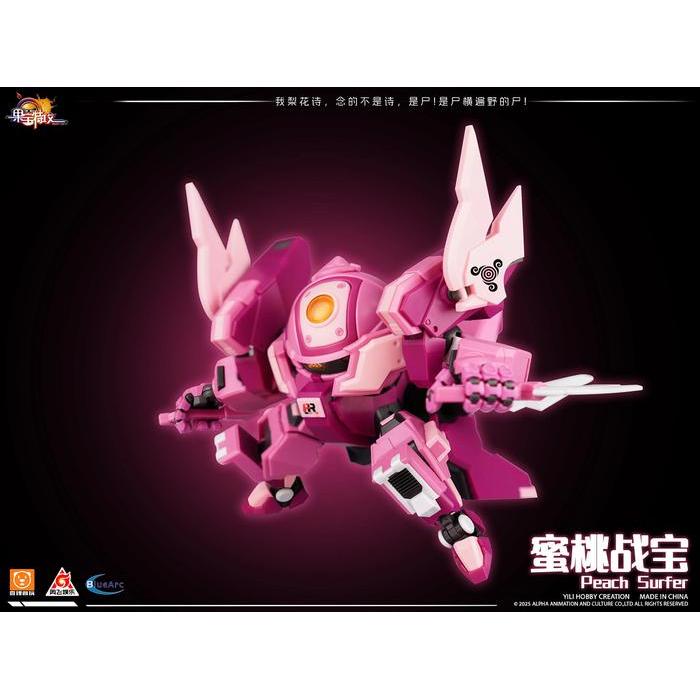Model kit Yilichuangwan Fruity Robo Combiner Peach Surfer FR-05 Plamo