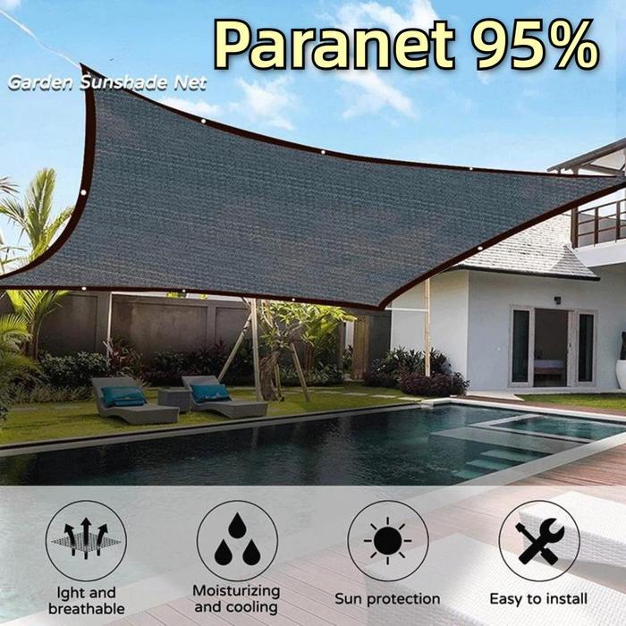 TamanHijau- Allieuka Paranet 95% Jaring Peneduh / Jaring Peneduh Taman Jaring Peneduh Rumah Kaca