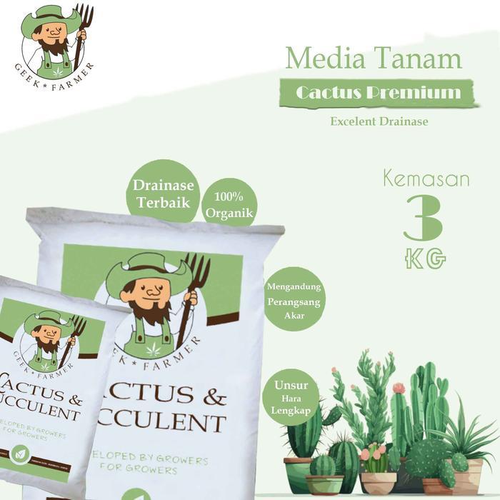 Geek Farmer - Media Tanam Kaktus dan Sukulen