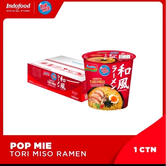 (SALE) POP MIE TORI MISO RAMEN 77GR 1 DUS