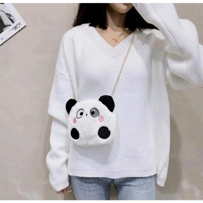 SALE Paket Usaha Tas Boneka 100rb dapat 5 (Tas Kepala Boneka Beruang Teddy Teddy Bear Mini Tas Panda