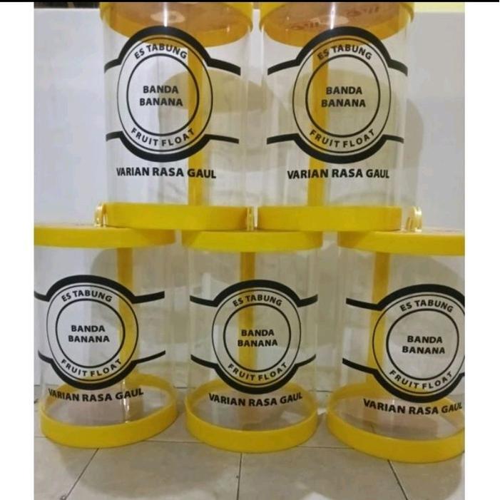 Tabung es Acrylic D30 T45 30 liter Minuman Es Buah