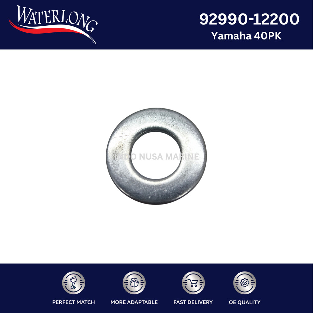 92990-12200 Washer Plate Yamaha 40PK SPAREPART OUTBOARD / SUKU CADANG MESIN TEMPEL WATERLONG
