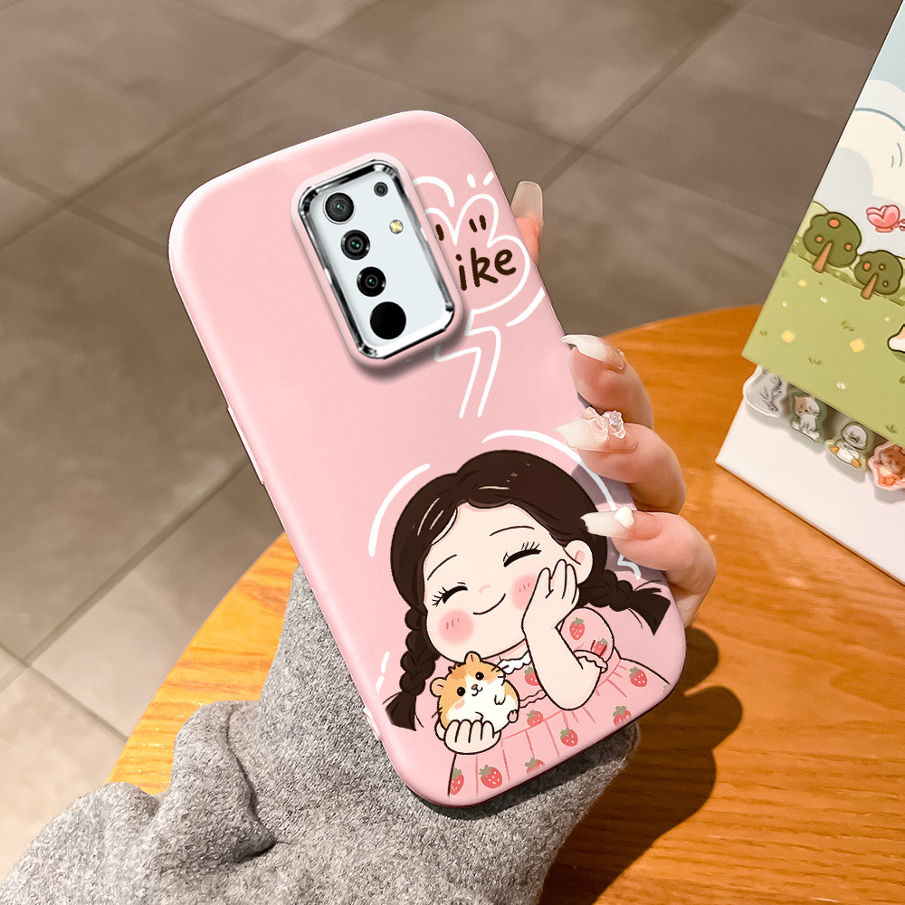 Color Silikon Casing Hp Untuk Xiaomi Redmi 9 Prime Poco M2 Phone Case Softcase Kesing Sofcase Fashio