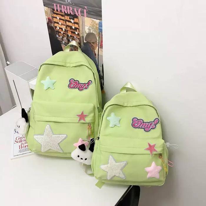 CTS BABF25 Tas Ransel Anak Perempn Tas Couple Anak Tas Sekolah Anak SD SMP SMA