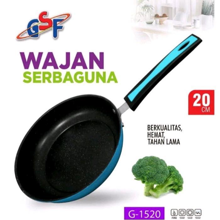 Frypan Teflon Diameter 20cm/Teflon Anti Lengket/Teflon Penggorengan Gsf 1520/Teflon 20cm
