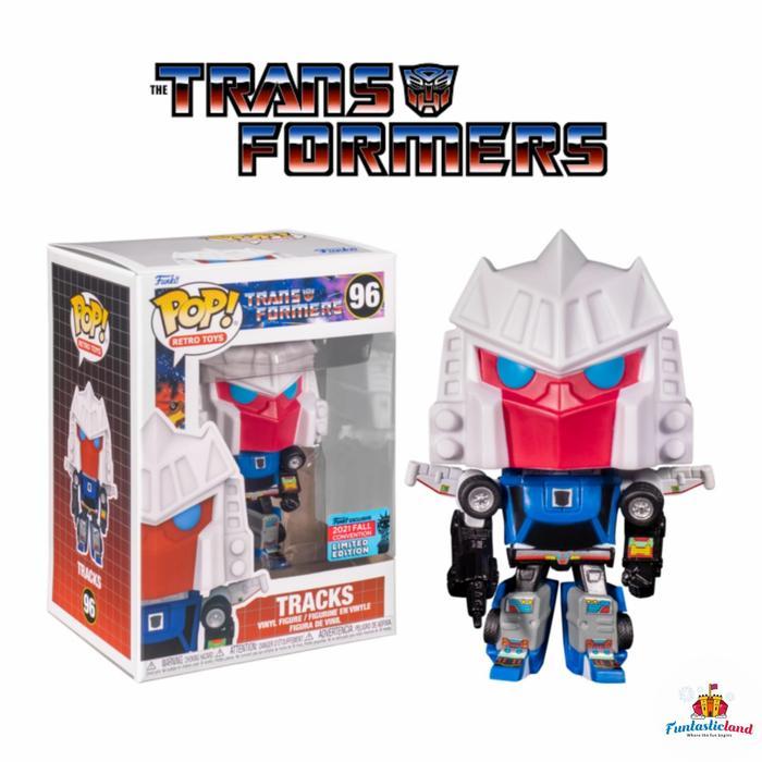 HOT SALE ORIGINAL FUNKO POP RETRO TOYS TRANSFORMERS - TRACKS (NYCC EXCLUSIVE) TERMURAH