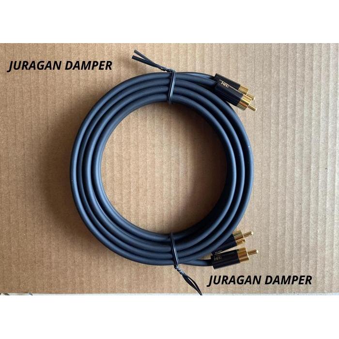 TERBARU Kabel RCA RAMM 2.5 Meter Gold RCA Plug PROMO
