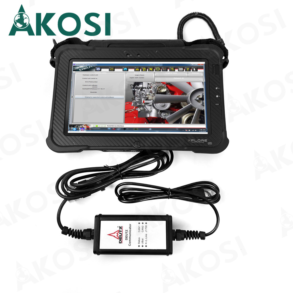 2024 For deutz Kit diagnostik otomatis deutz (Hs Light) For deutz