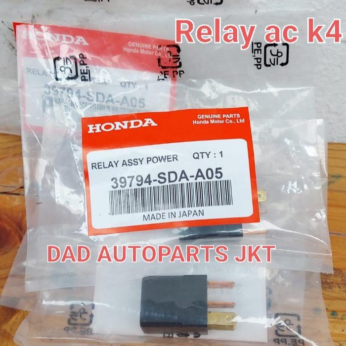 RELAY AC HONDA BRIO JAZZ BRV CIVIC HRV BRV FREED MOBILIO ORIGINAL ASLI BEST SELLER