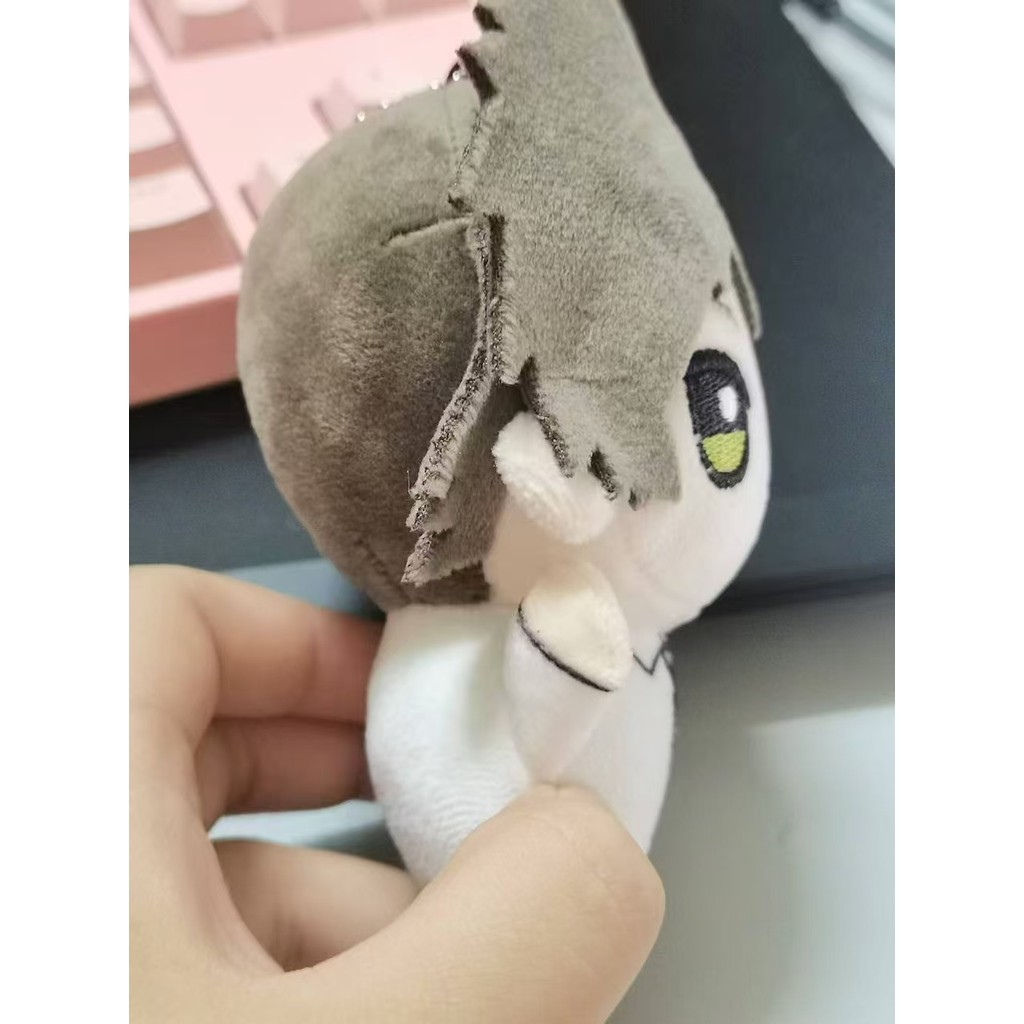 10CM Anime Danganronpa Hinata Hinata Mini Starfish Body Printed Plush Keychain Pendant Cotton