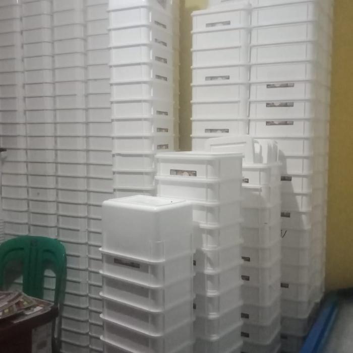 Ember Bekas Es Krim Campina Kotak Putih Untuk Hidroponik Terlaris