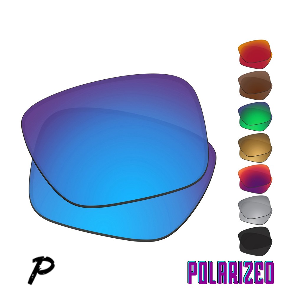 EZReplace Polarized Replacement Lenses Compatible With OAKLEY Holbrook Metal OO4123 - 55mm