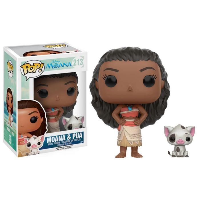 ORIGINAL FUNKO POP DISNEY MOANA - MOANA AND PUA #213