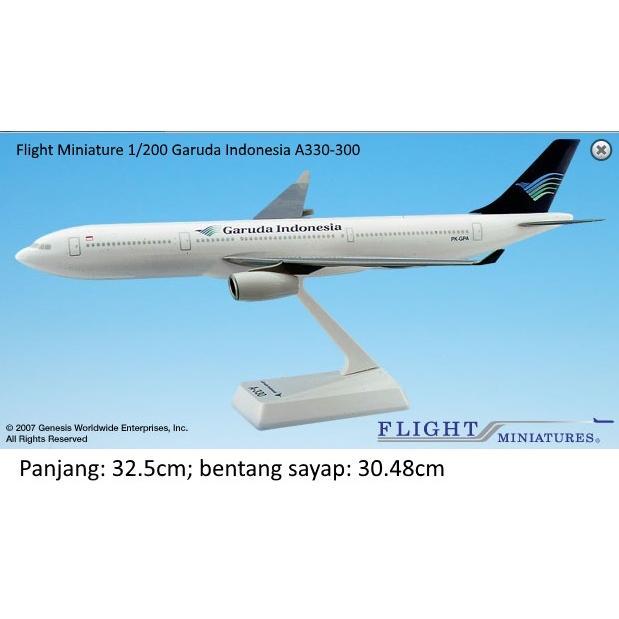 Flight Miniatures 1/200 Garuda Indonesia A330-300