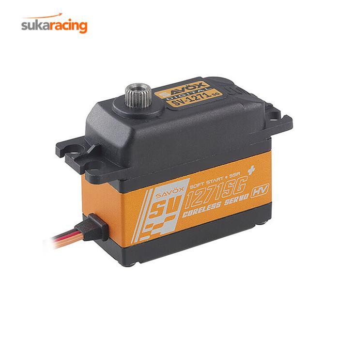 SAVOX SV-1271SG PLUS HIGH VOLTAGE STANDARD SIZE CORELESS DIGITAL SERVO