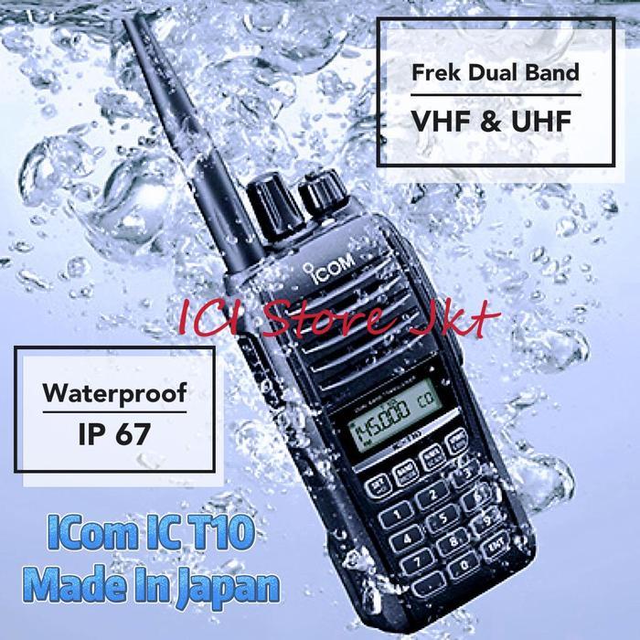 Everystr- Ht Icom Ic T10 / Ht Icom T 10 / Ht Icom Dual Band Walkie Talkie