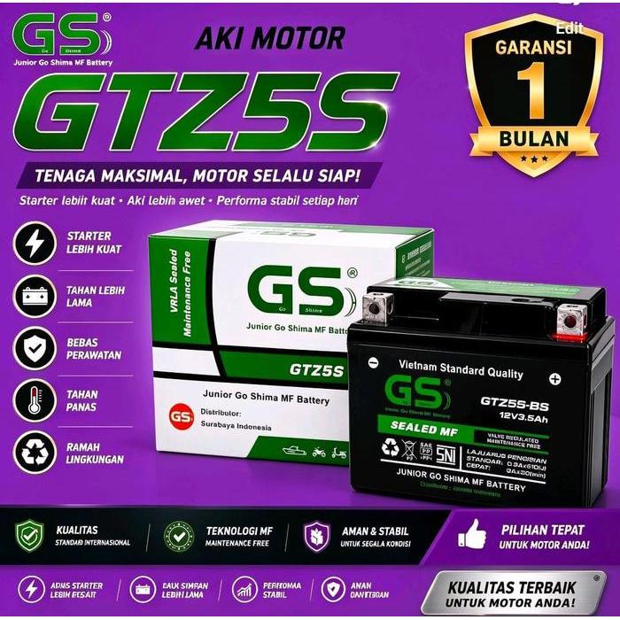 Aki Revo 100, New Revo 110, Revo Absolute GTZ5S GS GOSHIMA Aki Kering