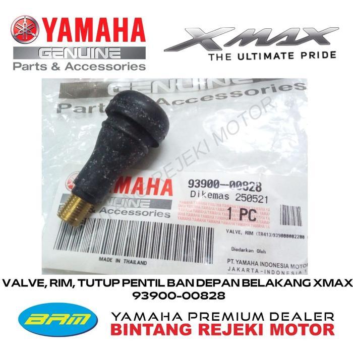 VALVE, RIM, TUTUP PENTIL BAN DEPAN BELAKANG XMAX 93900-00828